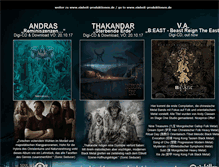 Tablet Screenshot of einheit-produktionen.de
